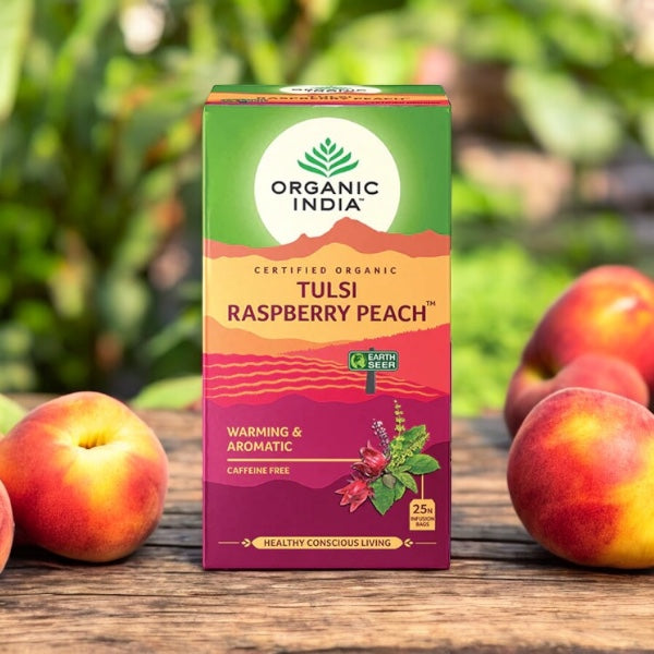 Tulsi Raspberry Peach Tea