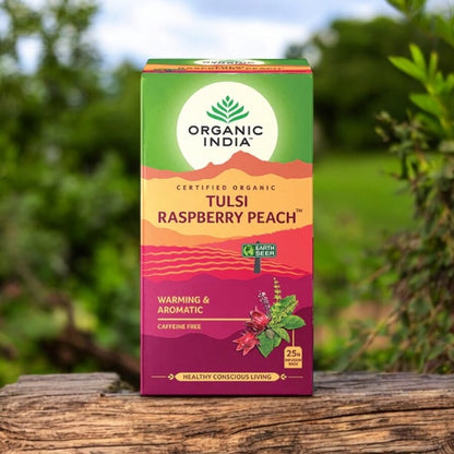 Tulsi Raspberry Peach Tea