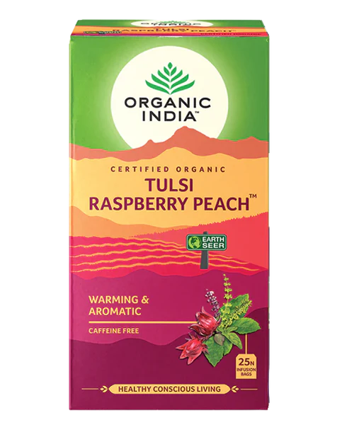 Tulsi Raspberry Peach Tea